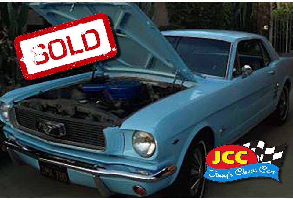 sold mustang blue